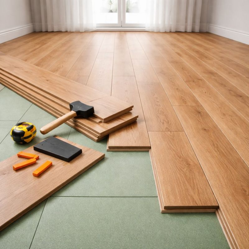 Laminate Floor Installation in Belmont, CA