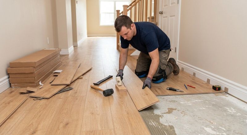 Laminate Floor Installation in Milpitas, CA