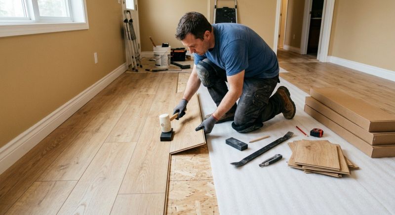 Laminate Floor Installation in Milpitas, CA