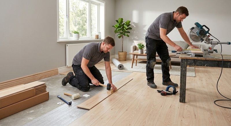 Laminate Floor Installation in Newark, CA