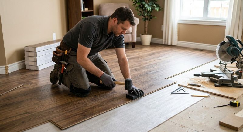 Laminate Floor Installation in San Carlos, CA