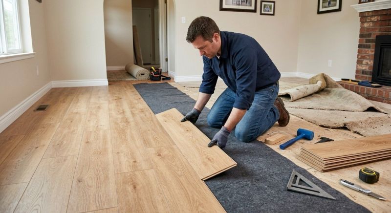 Laminate Floor Remodeling in Santa Clara, CA