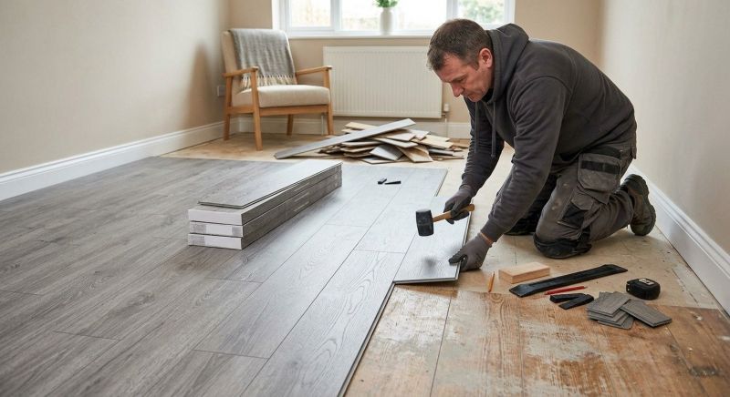 Laminate Floor Replacement in Los Altos, CA