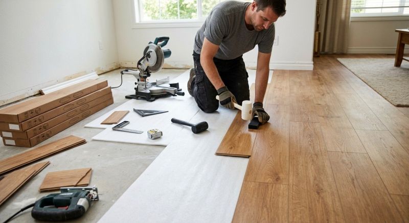 Laminate Floor Replacement in Santa Cruz, CA
