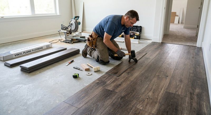 Linoleum Floor Installation in Cupertino, CA
