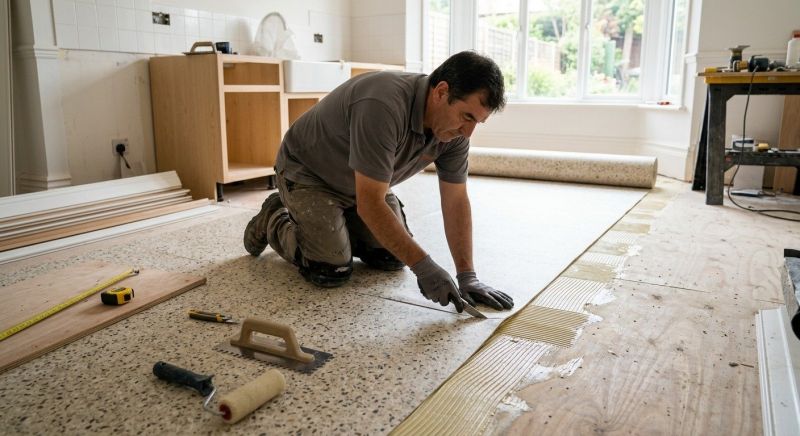 Linoleum Floor Installation in Redwood City, CA