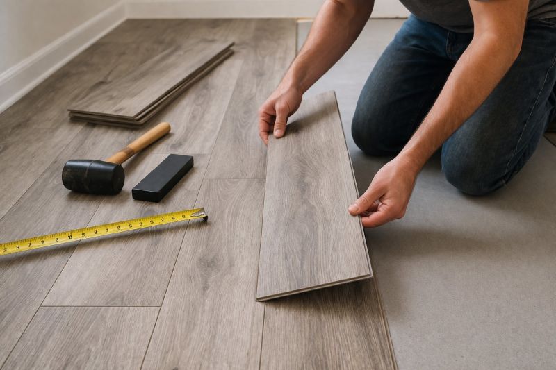 Luxury Vinyl Tile Installation in Menlo Park, CA