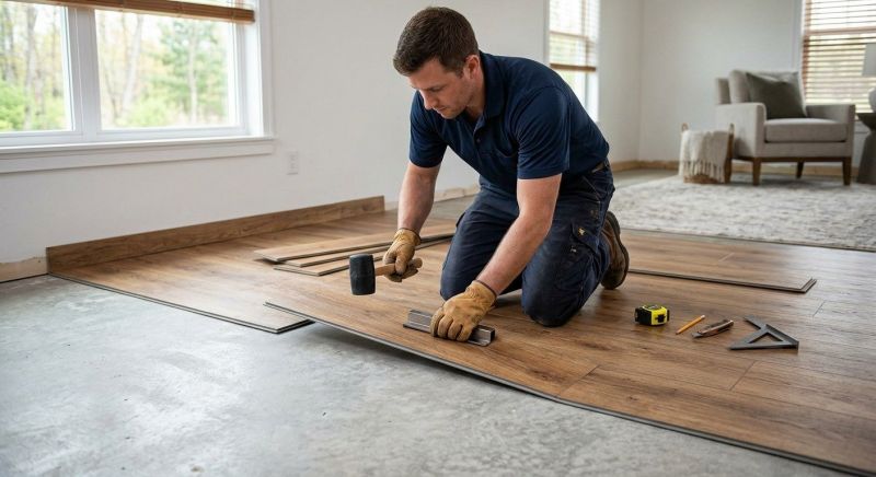 Luxury Vinyl Tile Installation in Milpitas, CA