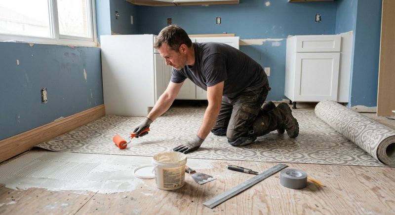 Sheet Flooring Installation in Menlo Park, CA