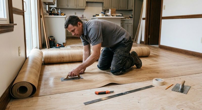 Sheet Flooring Installation in Morgan Hill, CA