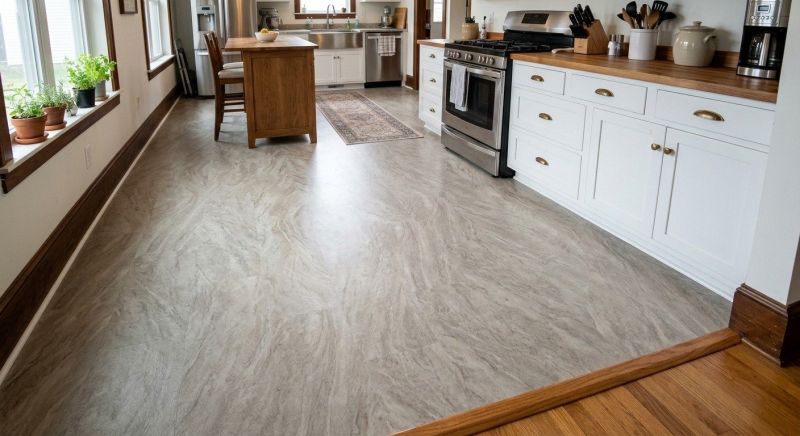 Sheet Linoleum Installation in Los Gatos, CA