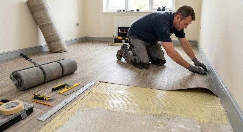 Sheet Vinyl Installation in Boulder Creek, CA