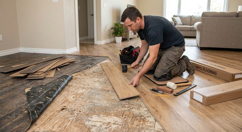 Vinyl Flooring Installation in Mountain View, CA