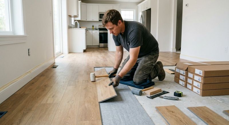 Vinyl Flooring Installation in San Carlos, CA